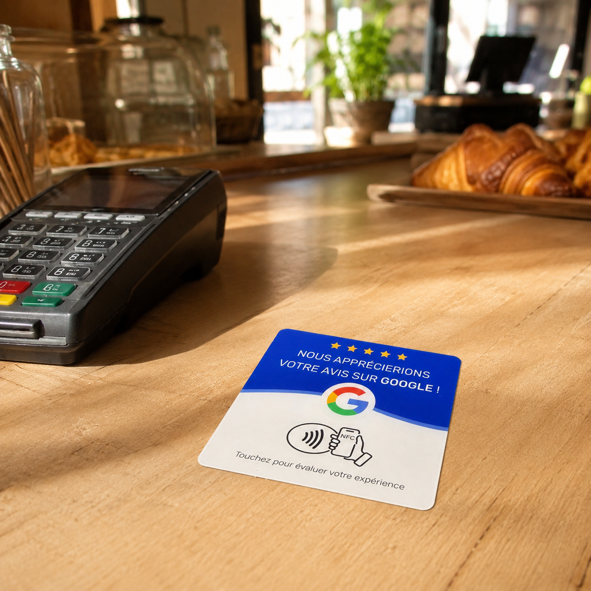 Carte NFC Avis Google - BIKS