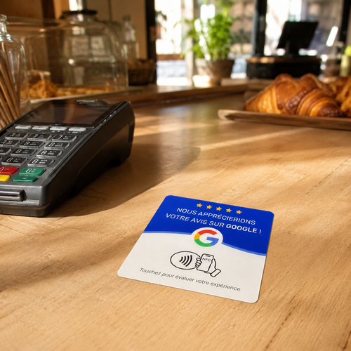 Carte NFC Avis Google - BIKS